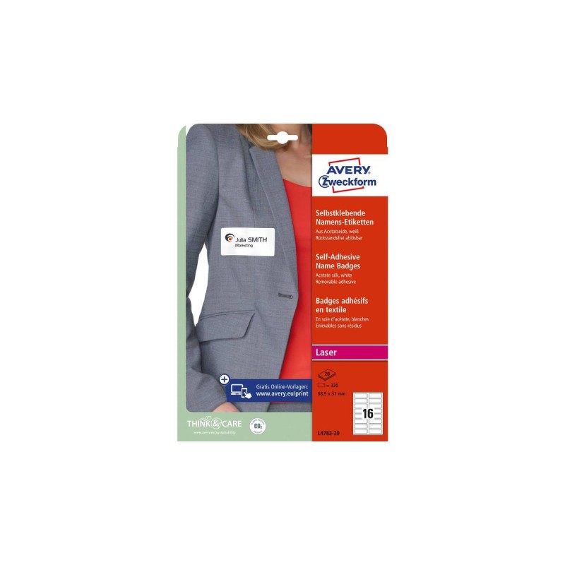 Avery Self-Adhesive Label Rectangle